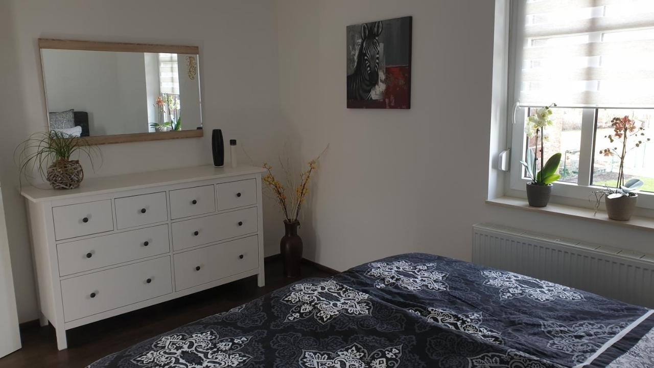 Seensucht & Urlaubstraeume, Ferienwohnung "Seerose" 그로스래셴 외부 사진